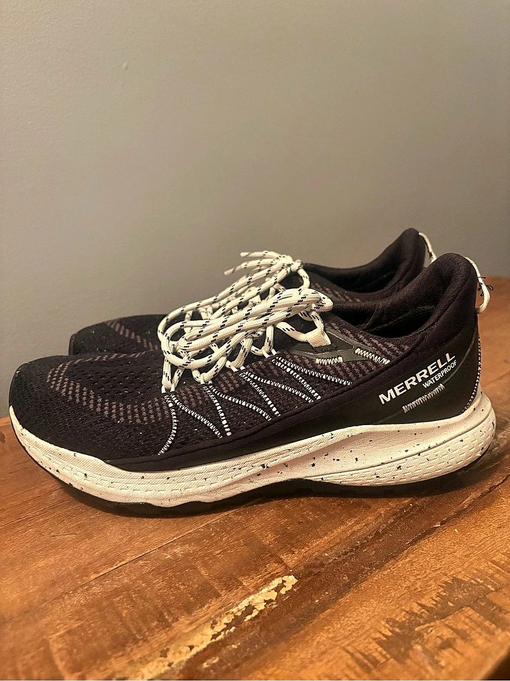 Merrell Bravada 2 Waterproof Hiking Shoes Black & White US 9.5